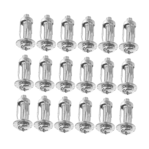 SOPOTUTU 20 pezzi in Metallo per Pareti Cave Espansione Rivetto Facili da Installare Ancoraggi Resistenti e Stabili per Carichi Pesanti per Cartongesso e Lastre Sottile