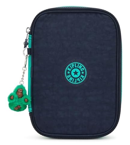 Kipling 100 PENS Duży długopis, woreczki, etui, Blue Green Bl (Niebieski)