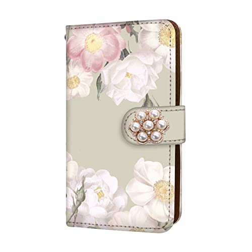 anve iPhone XS �Ή� �蒠�^ �X�}�[�g�t�H���P�[�X �J�[�h�X���b�g���� �t�� (�ԃf�R) �ԕ� �t�����[ ������ �X�^���h�t�� �X�g���b�v�z�[�� �S�ʕی� (C.�x�[�W��) best_vc-682-deco