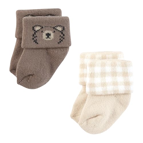 Image of Touched by Nature Baby Organic 6 Pack Cotton Socks