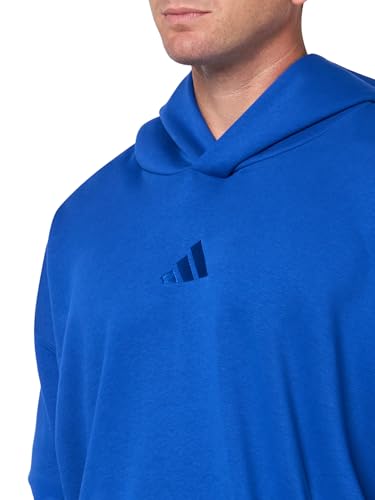 adidas Men's All SZN Fleece Loose Hoodie, Team Royal Blue, X-Large3