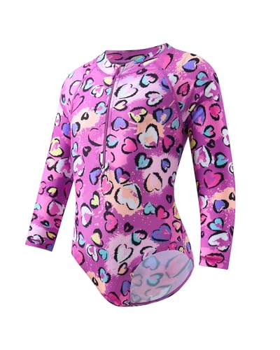 Image of Angel season Girls Swimsuits Kids Bathing Suit One Piece Swimwear with UPF 50+ Cute