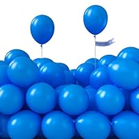 PartyWoo Royal Blue Balloons - 105pcs 5in Dark Blue Balloons for Party & Wedding Decorations