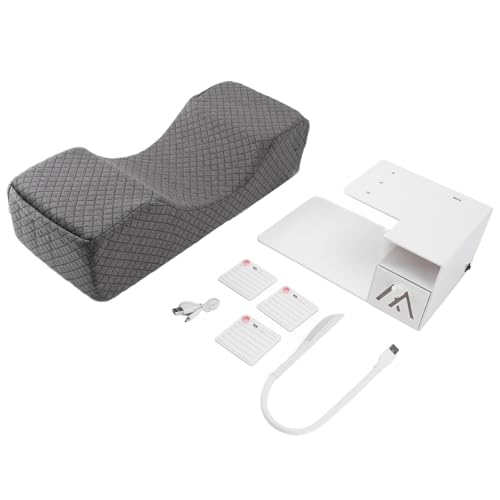 Oreiller mousse à mémoire de forme ergonomique Pilipane maintenant la tête droite pendant la pose