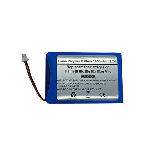 STARNOVO 3.7V 1800mAH Replacement Battery for Palm III IIIc