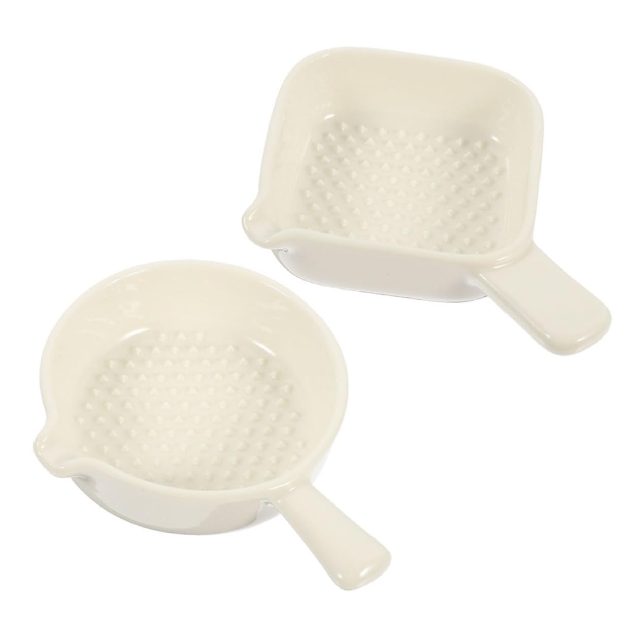 CONGARTENO 2pcs Dumpling Seasoning Plate Small Dish Dipping Sauce Bowls Bread Container Food Dipping Plates Condiments Containers Sauce Serving Tray Appetizer Plates Spice Dish White Ceramics