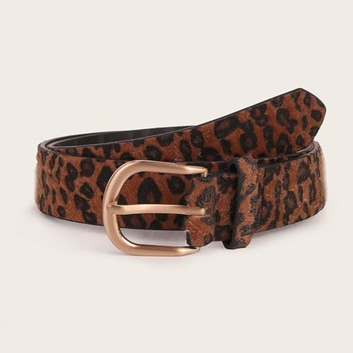 Elegant Animal Print Waist Belt For Women And Teens Waiststrap Pin Buckle Belt For Dresses Jeans Pants Everyday Use3