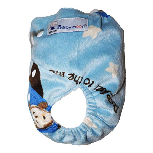 Image of Babymoon (Set of 3-1 Cloth Diaper with 2 5Layesr Bamboo Insert) Premium Adjustable Reusable Washable Cloth Diaper for Baby