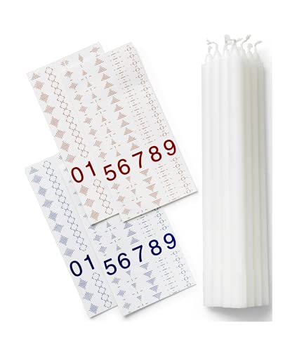 Preisvergleich Produktbild Dottir Nordic Design - Kerze für Birthday Stories - 10er Set