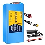 CXZCXZ 24V/36V/48V Ebike Battery 8Ah 10Ah 15Ah 20Ah Lithium-ion Electric Bike Battery with BMS,2A Charger, for Scooter,ATVs,Solar Storage and100-1000W Electric Bicycle Motor（36V10AH(100W-600W)