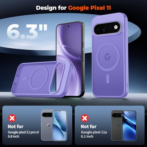 Image of SUPFINE Magnetic for Google Pixel 11 Case - Purple