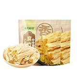 Palitos de cuajada de frijoles secos secos, segmentos de yuba 500g, soja premium (fuzhu), sin aditivos, piel de yuba suave y masticable precortada, perfecta para saltear, olla Vajilla caliente,