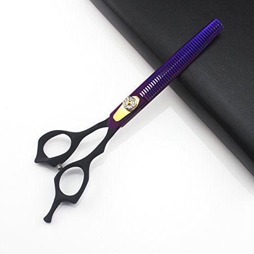 Ciseaux de toilettage violet 7.0 pouces de haute précision avec lames tranchantes - 15