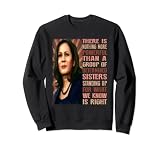 Affiche Kamala Harris avec citations féministes Sweatshirt