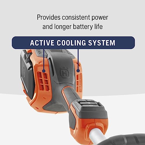 Image of Husqvarna WeedEater 320iL Cordless String Trimmer Tool Only, 16-Inch Straight Shaft Electric Weed Eater with Rapid Replace Trimmer Head for Seamless String Reloading (Tool Only)