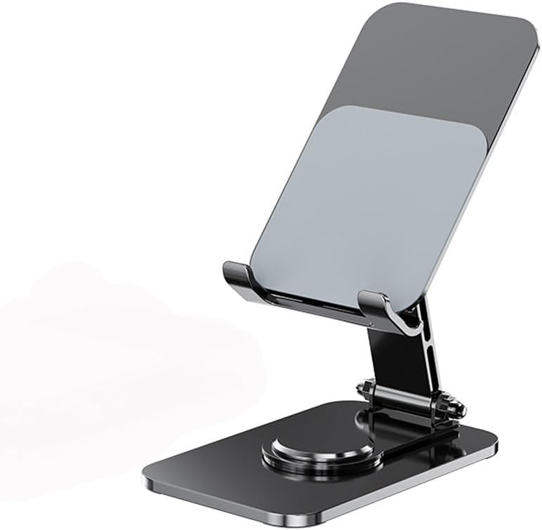 Aluminum Alloy Phone Stand Rotating Desktop Tablet Suitable aor Office and Drama Watching