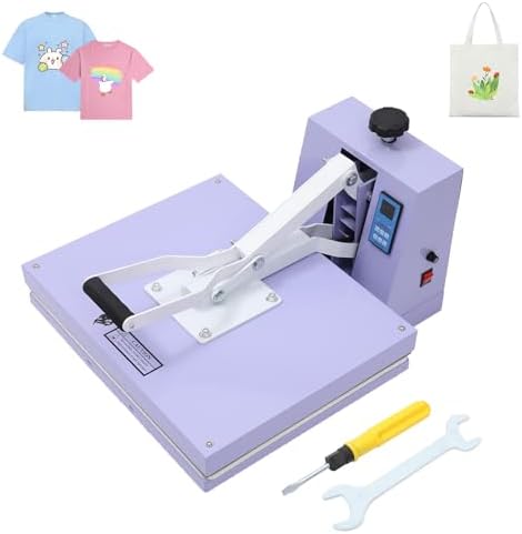 16x20 Inch Heat Press Machine for T-Shirts, Digital Sublimation Printer with Fast Heating, Large Panel, High Pressure for Canvas, Bags, Hats, Pillows & Placemats