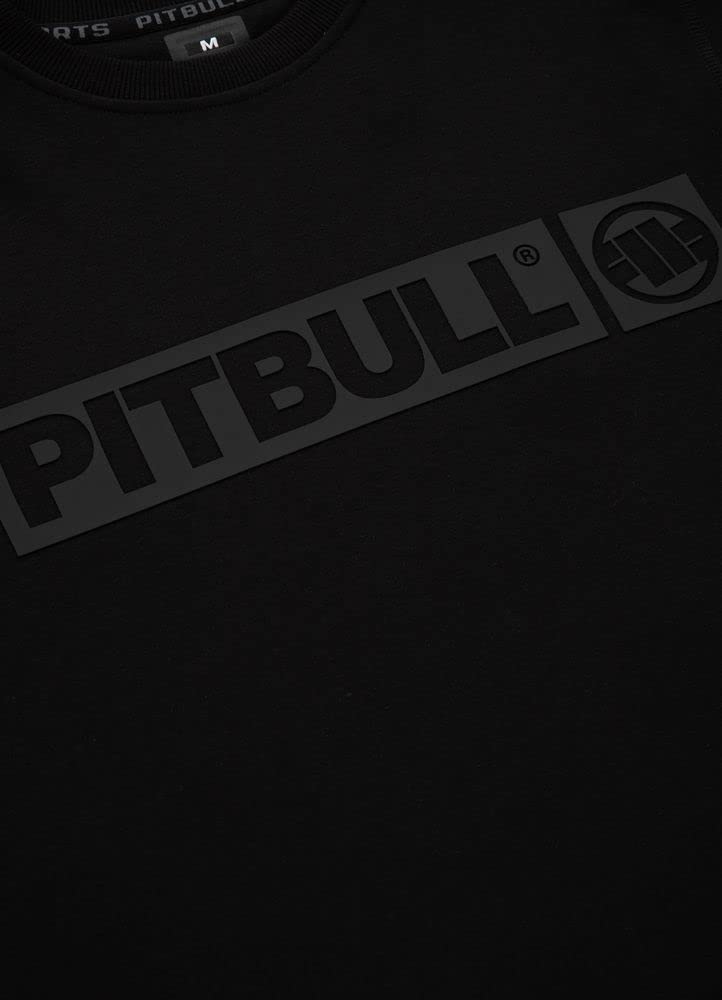 PITBULL - Sweatshirt Herren Beyer Crewneck, Longsleeve aus Baumwolle und Polyester, Pullover mit Rundhalsausschnitt, Hochwertig und Bequem, Sportlicher Stil