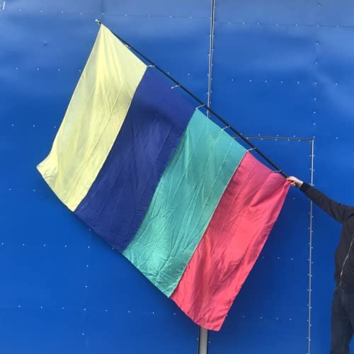 ZQION Regenbogen Seide Produktion Magic Tricks Bühne Magic Professional Magier Requisiten Zubehör