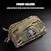 Tactical MOLLE CCS Pouch Plate Airsoft Hunting Vest GP Storage Bag Hunting Organizer(OD)