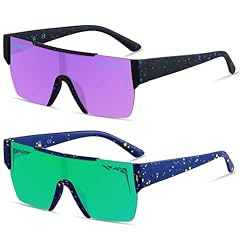 (2pack Mirror) Purple + Green