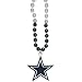 NFL Dallas Cowboys Mardi Gras Necklace, 36 Inch
