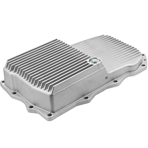 ZLPTEAM Heavy-Duty Cast Aluminum Transmission Pan for Dodge