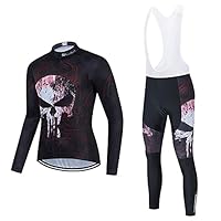 Radtrikot Set Herren Langarm Mit Gel-gepolsterter Hose - Atmungsaktiv & Schnelltrocknend Für MTB