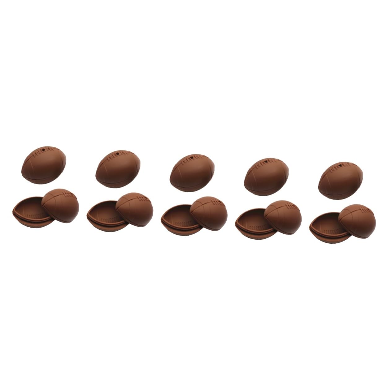 Cabilock 5 Juegos Gadget De Cocina Gran Bandeja De Cubitos De Hielo Fabricador De Cubitos De Hielo Bandeja De Cubitos De Hielo Para Vaso Cubo Light Brown Gel De Sílice 2 Piezas * 5
