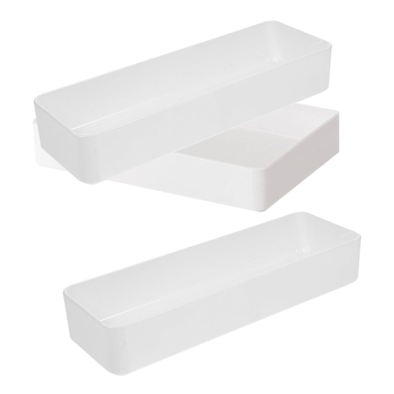 3pezzi Piccolo Organizer Per Organizer Per Posate Da Cassetto Portaposate Da Cucina Divisore Per Posate Scatola Per Utensili Cucina