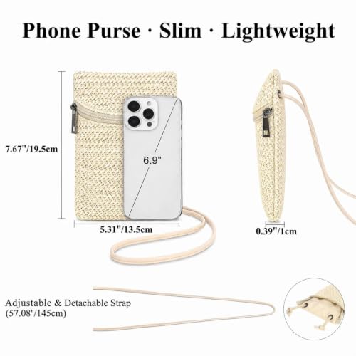 Image of Small Crossbody Women Cell Phone Purse Wallet Bag With Shoulder Strap