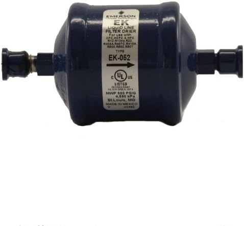 Emerson EK-052 Liquid Line Filter Drier 1/4" SAE in - 1/4" SAE Out