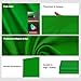 BEIYANG 10 Ft x 20 Ft Photography Backdrop Green Screen, Green Background Non-Reflective Fabric Wrinkle Resistance Photo Background for Photo Studio Shooting Props