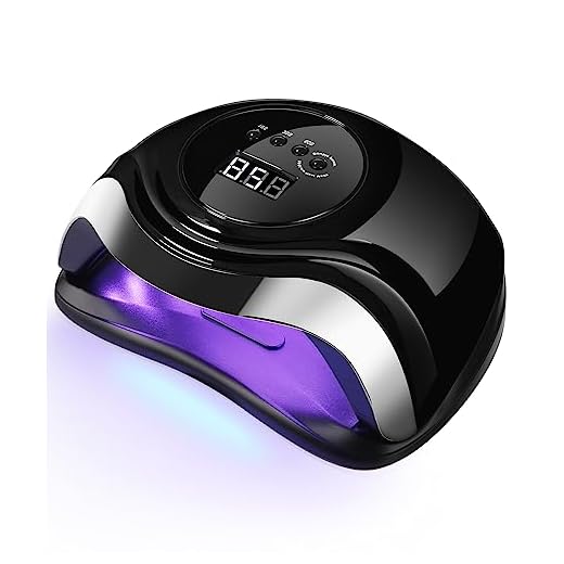 168W Nageltrockner Lampe,Aokyom UV LED Lampe für Nägel Nagellampe mit 10/30/60/99s Timer LCD Anzeige und Smart Sensor für Finger/Zehennagel und für Alle Gel Nagellack,Gelnägel,Shellac Schwarzes Silber