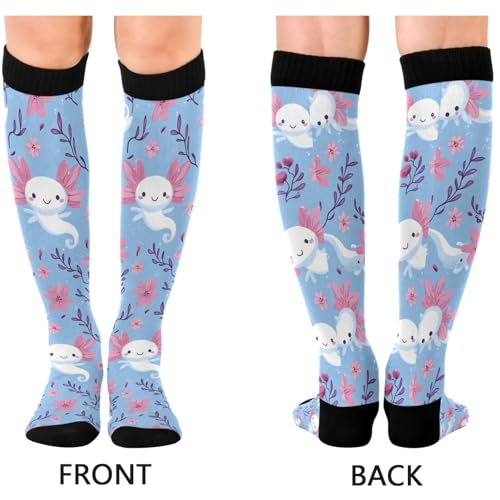 Image of Pigsaly Ceramic Mugs Coffee Cups Womens Knee High Socks Love Compression Socks Athletic Tube Sock Outdoor Sport Socks