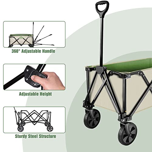Steel Garden Cart with Removable Sides