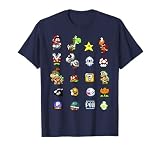 Nintendo Super Mario Friends & Enemies Sprites T-Shirt