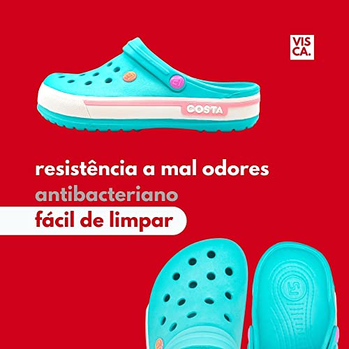 Sandália Babuche Adulto Band Adulto Chinelo Premium (Azul Turquesa, br_footwear_size_system, adult,