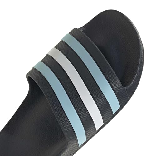 Image of adidas Mens Adilette Aqua Slide Casual Sandals Casual - Black