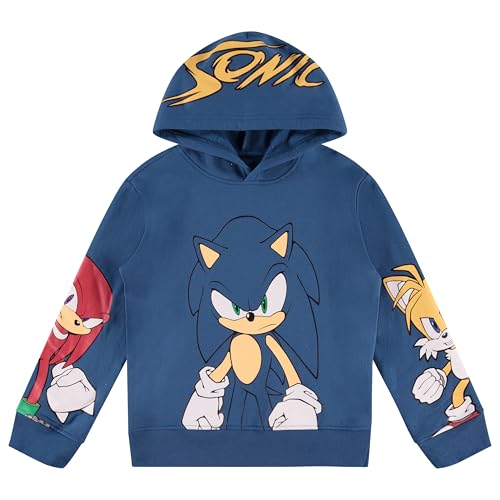Image of Sonic The Hedgehog Boys Graphic Hoodie and Jogger Pants 2-Piece Outfit Set- Sizes 4-20