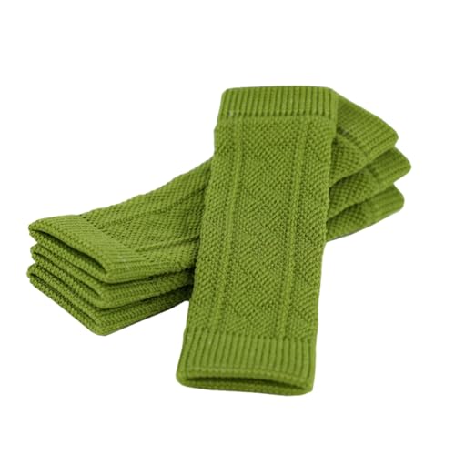 difas Dog Elbow Protector, 4 Dog Legs Knitted Socks, Dog Wound with Skin Friendly, Pet Leg Wound Protector, Dog Leg Warmer Wraps, Pet Elbow Protective Sleeve for Small Medium Dogs