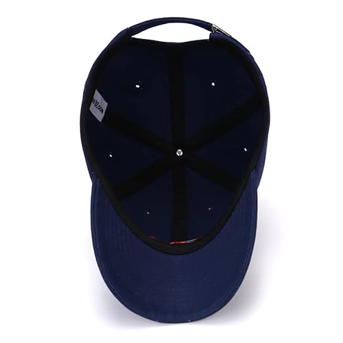 Vintage Washed Distressed Baseball Cap For Men And Women Cotton 100% Dad Hat Adjustable Style Usa (Navy Blue) #TOP1