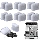 12 Pack Water Filter Inserts for Ninja Luxe Cafe Machine Accessories, Water Filter Replacement Compatible with Ninja Luxe Coffee Espresso Machine