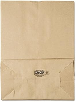 General - 1/6 75# Paper Bag, 75lb Kraft, Brown, 12 x 7 x 17, 400/Bundle SK1675 DMi BD