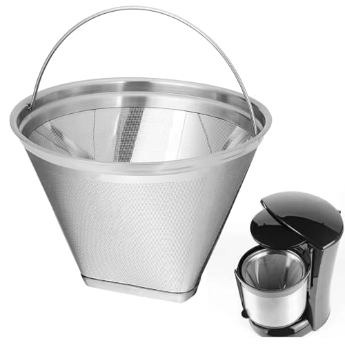 Kaffeefilter Edelstahl EdelstahlKaffeefilter Kaffeefilter Wiederverwendbar KaffeefilterGröße 4 Handfilter Mit Griff Waschbar Kaffee Filter Für Herstellung Von Manuellem Kaffee