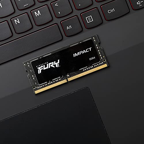 Kingston Fury Impact 32GB 3200MHz DDR4 CL20 Laptop Memory Single Stick KF432S20IB/32 Black - Image 3