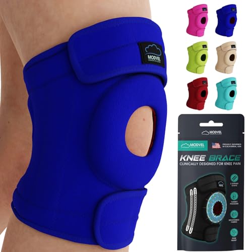 Image of Modvel ELITE Knee Brace for Men & Women - Patella Gel Pads & Side Stabilizers for ACL, Meniscus Tear, Arthritis & Injury Recovery - Maximum Support for Running, Sports & Joint Pain Relief