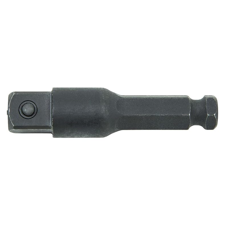 Adaptador de Impacto KLEIN TOOLS NRHDA4 para Soquete 4 em 1 NRHD4, Encaixe Hexagonal de 11,1 mm e Quadrado Macho de 12,7 mm