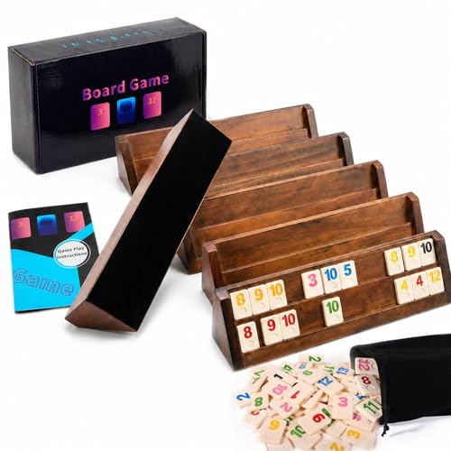 Juego Rummy Cube para 6 jugadores set grande deluxe