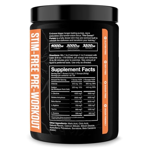 JNX Sports The Curse Stim-Free Pre-Workout